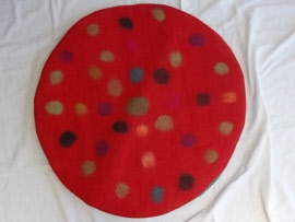 red spot fairy mat