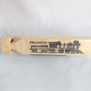 branson wooden train whistle