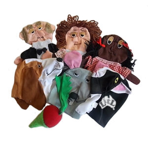 the great big enormous turnip hand puppets