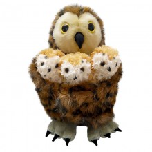 owl babies puppet set