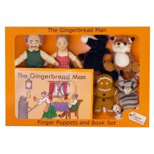 traditional story telling set the gingerbread man