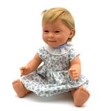 blonde hair girl doll with down syndrome features