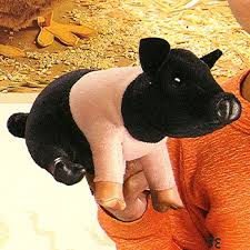 pig finger puppet