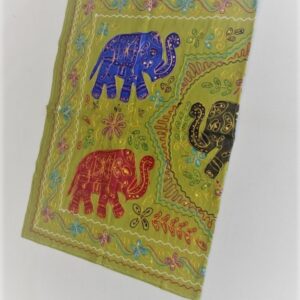 embroidered elephant table cover